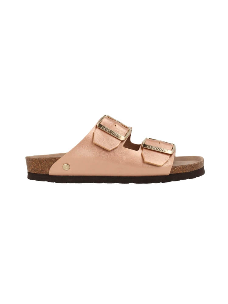Honolulu Shiny Salmon Sandals