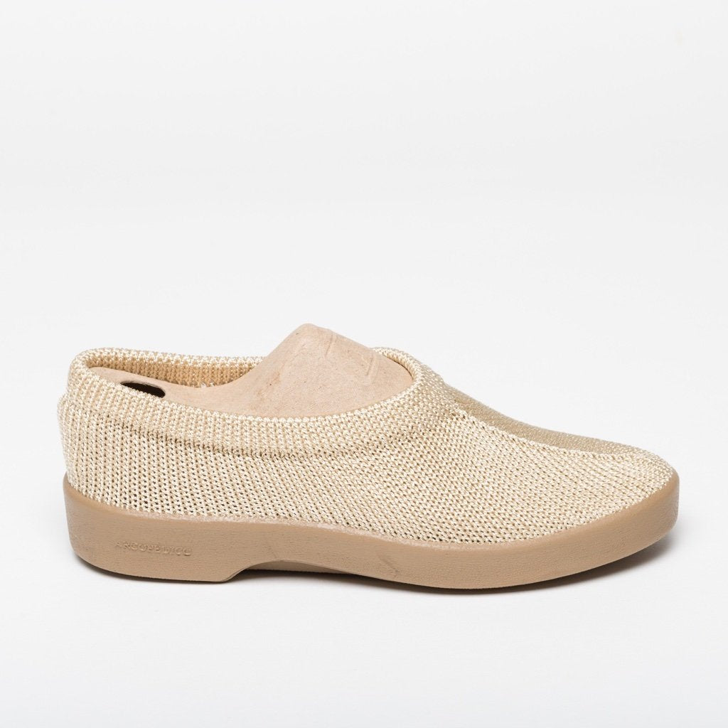 Almada Beige Slip Ons Arcopedico Elastic Footwear Myjooti