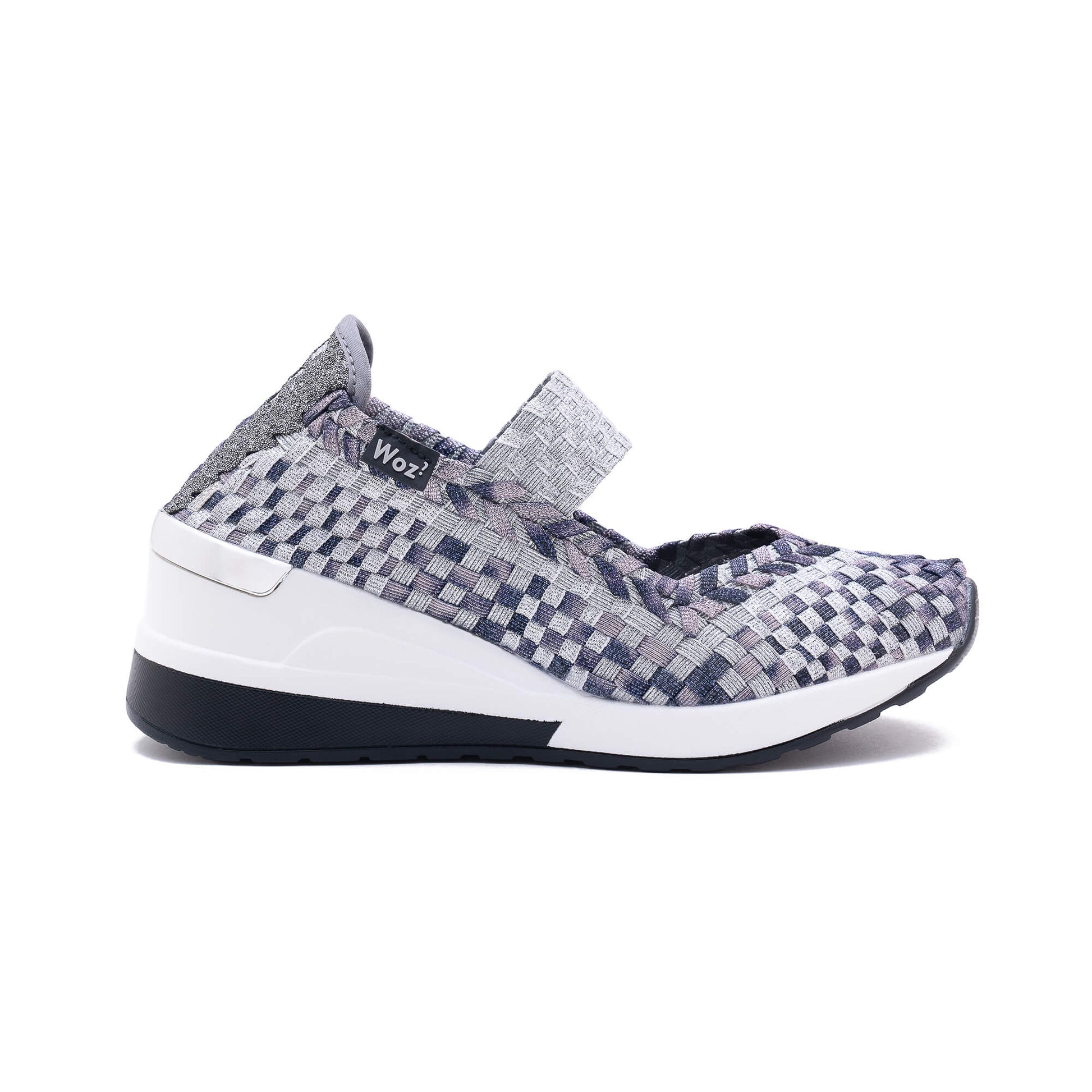 Cannes Dark Multi Silver Sneakers
