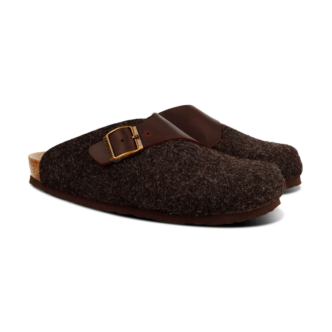 Branco Brown Clogs