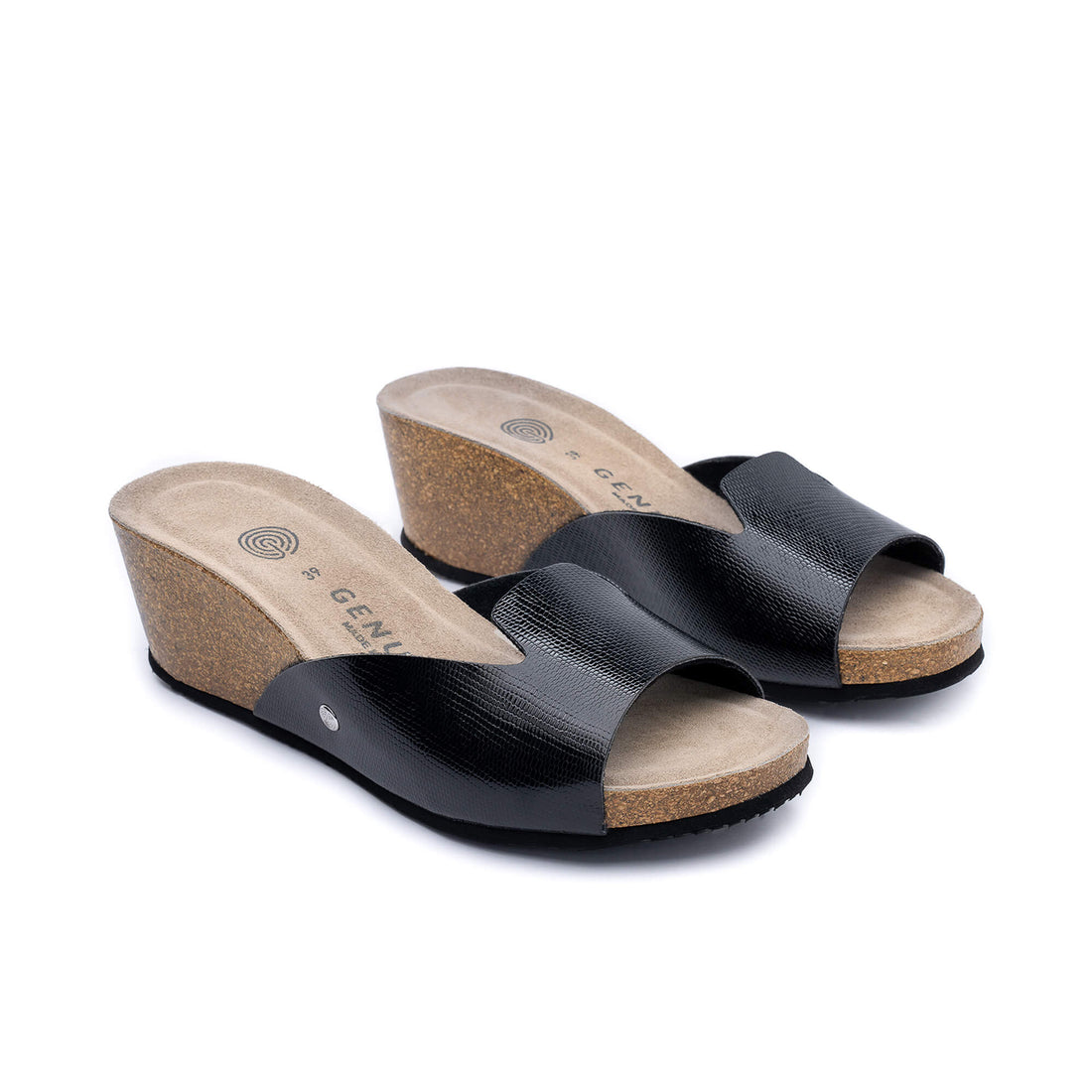 Thalia Black Sandal