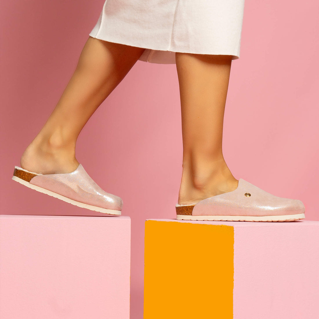 Helsinki Nude Clogs 