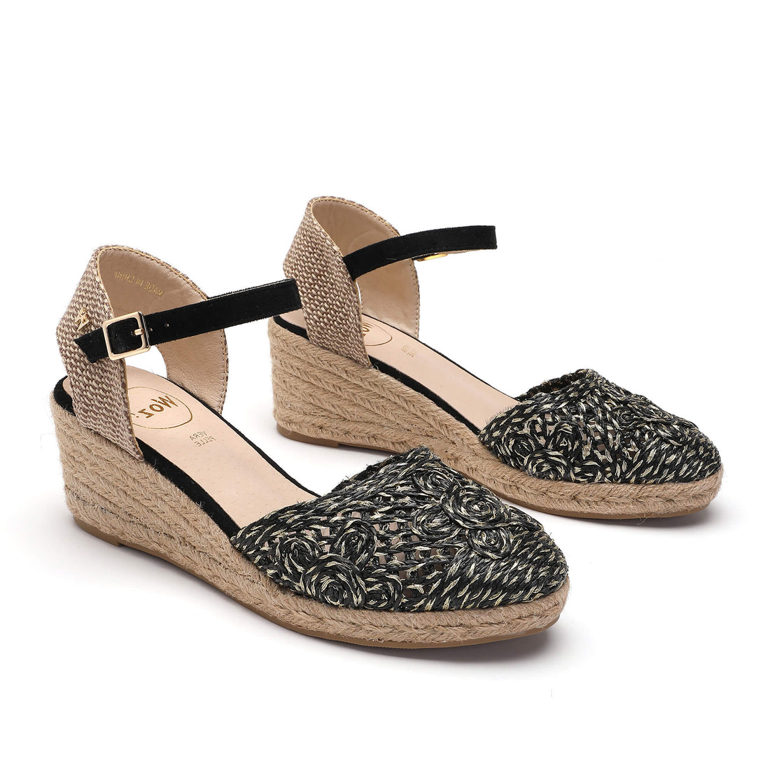 Kelly Black Espadrille