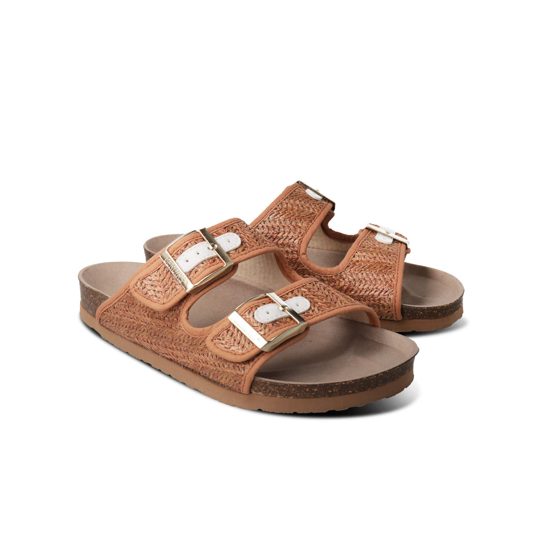 Hawaii Brown Raffia Sandal