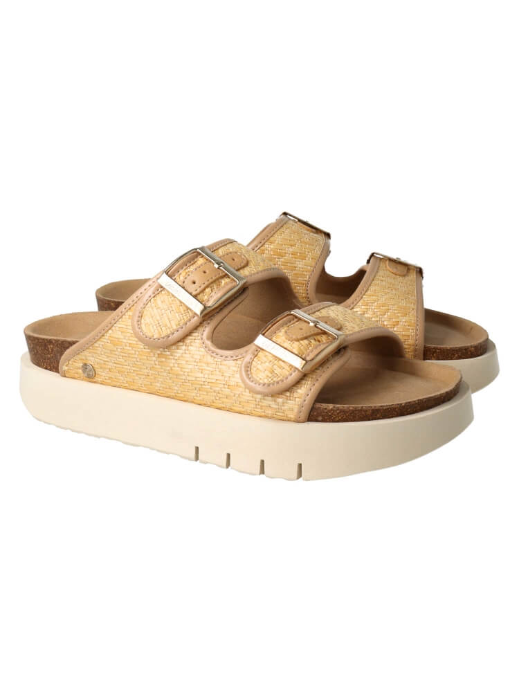 Hawaii Raffia Natural Sandals