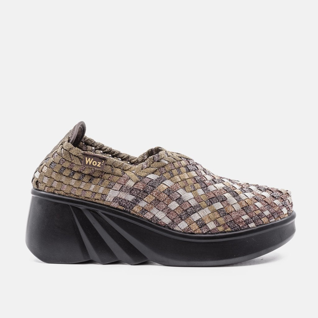 Arezzo Dark Multi Bronze Wedge