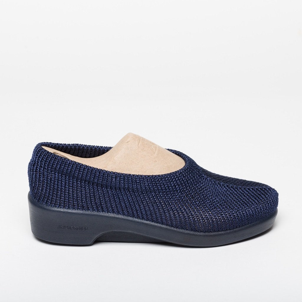 Amadora Navy Slip Ons | Women Size 36 to 41 | MyJooti.com