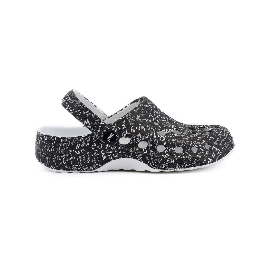 E=MC² Black Clogs