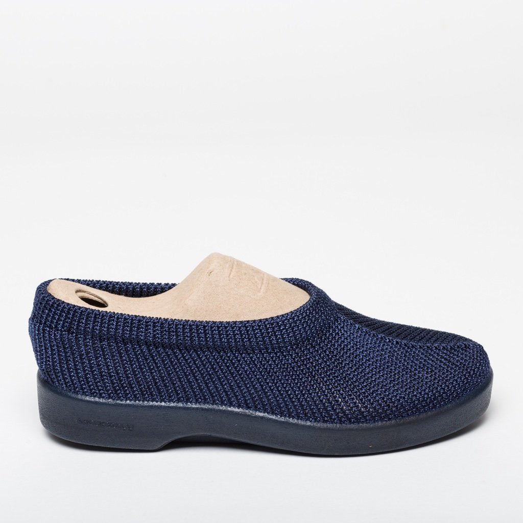 Almada Navy Slip Ons | Women Size 36 to 41 | MyJooti.com