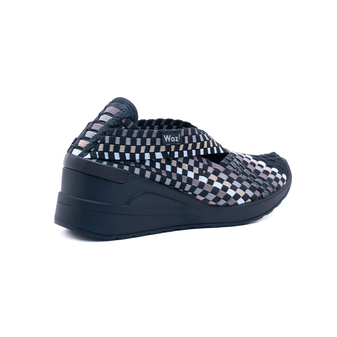 Tolone Black & Beige Sneakers
