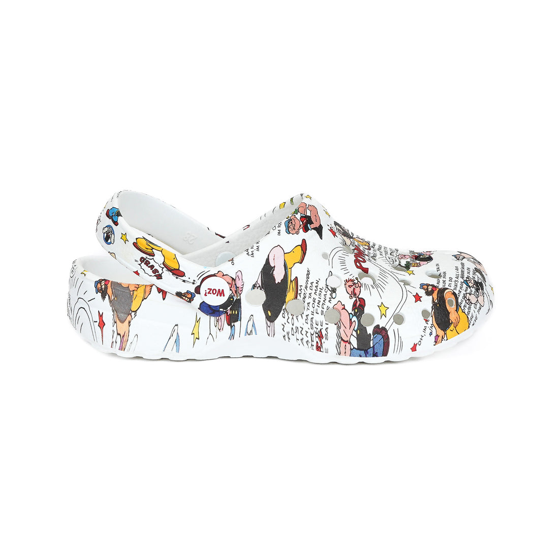 Popeye vs Brutus Print Clogs