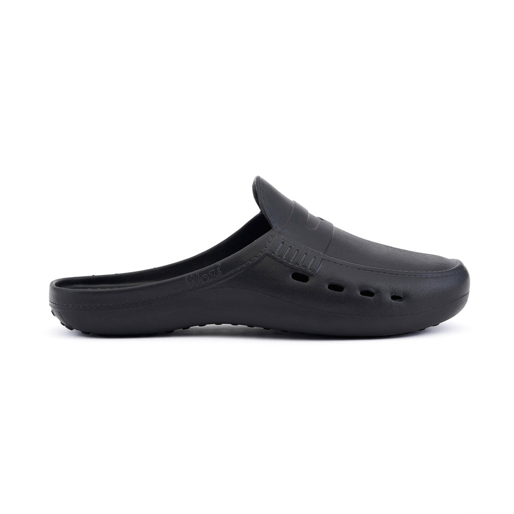 Dandy Black Slip Ons