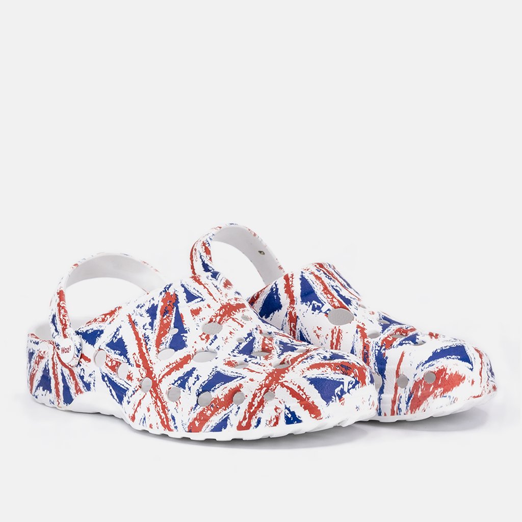 UK Flag Clogs | Men Size 40 - 46 | MyJooti.com