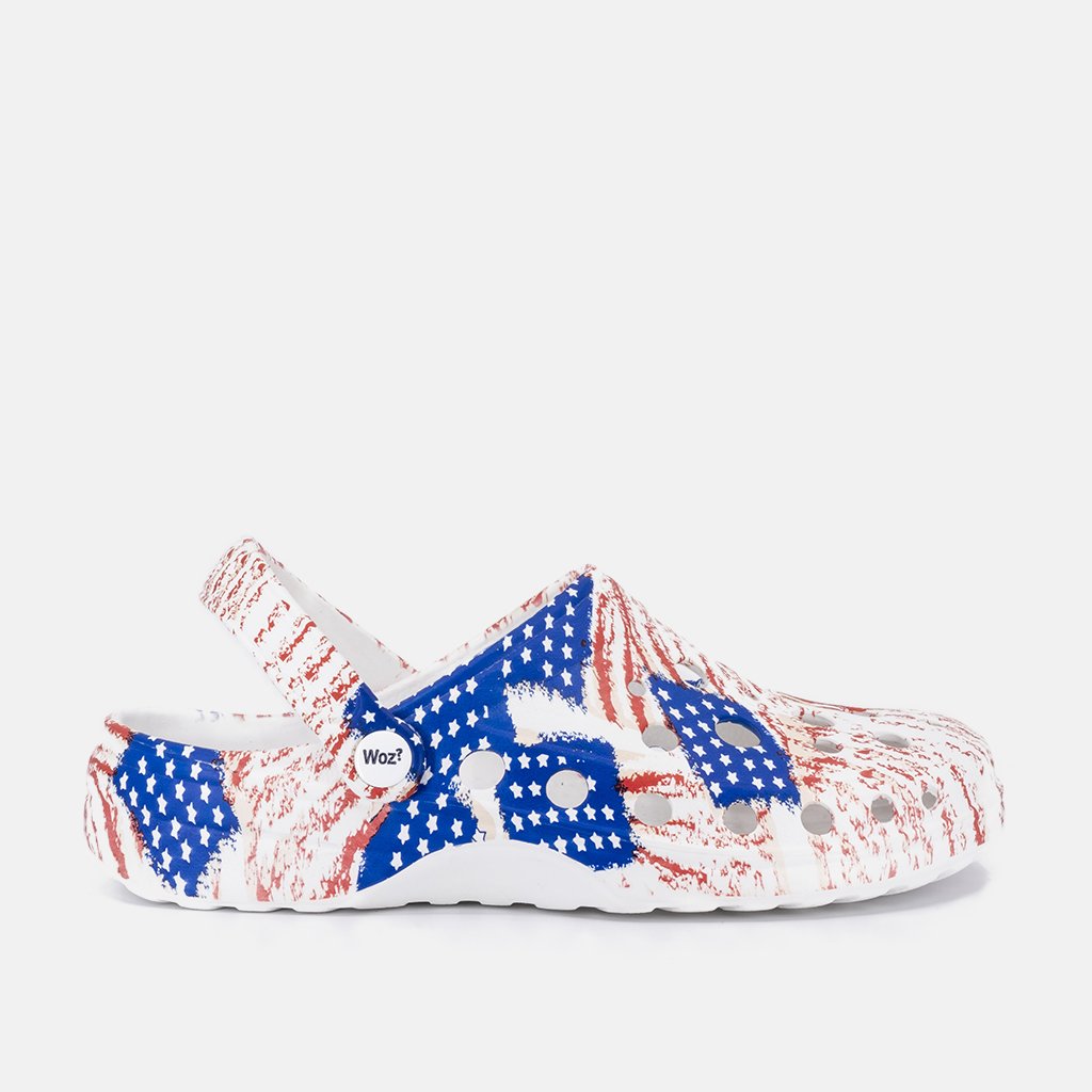 USA Flag Clogs | Size 41 | MyJooti.com