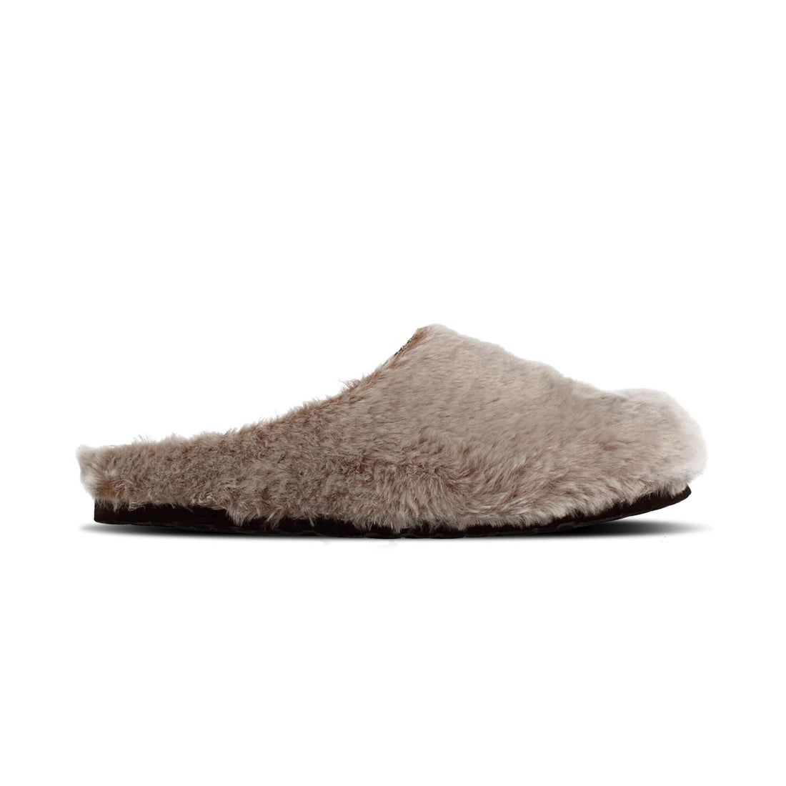 Molly Fur Silver Clogs 