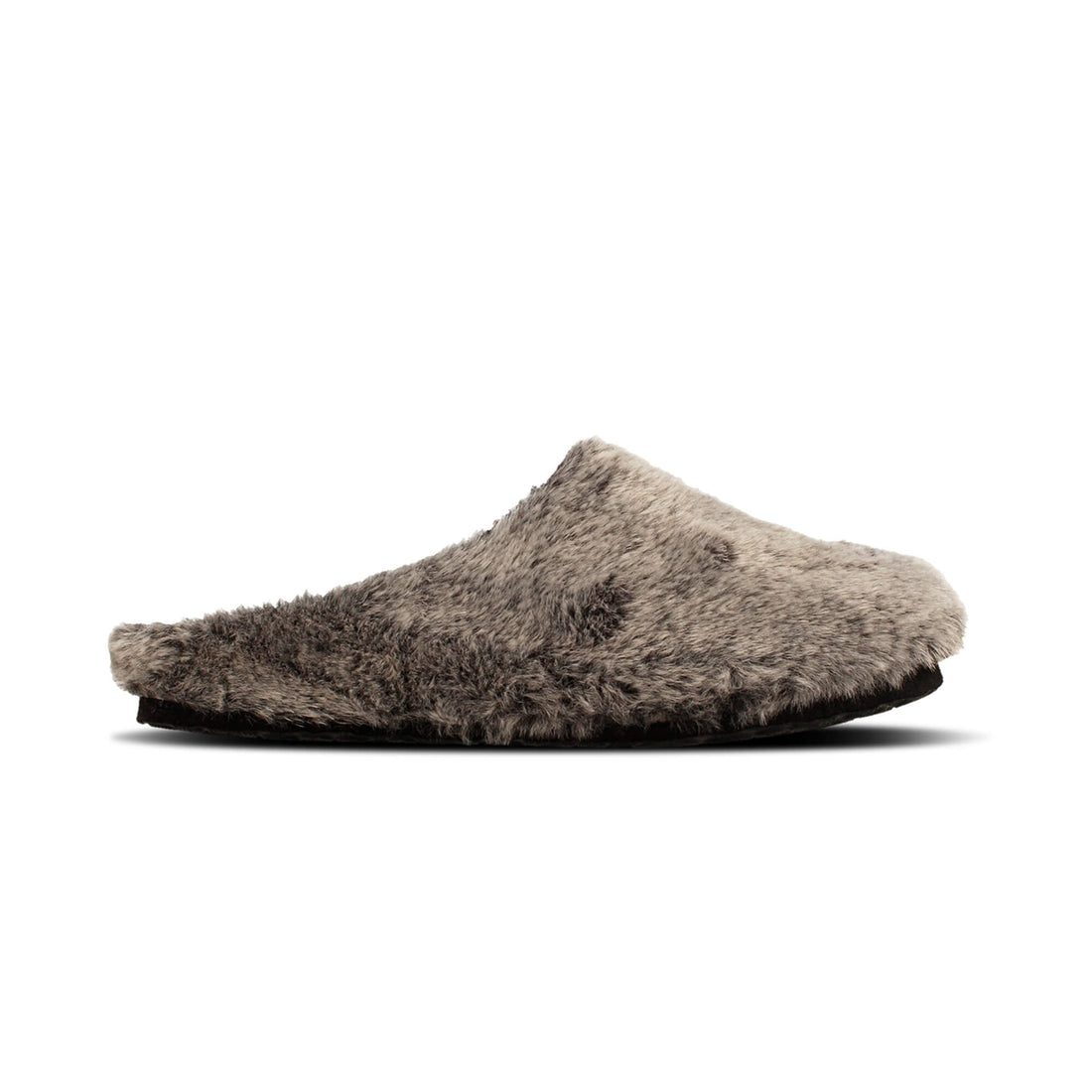 Molly Fur Gray Clogs 