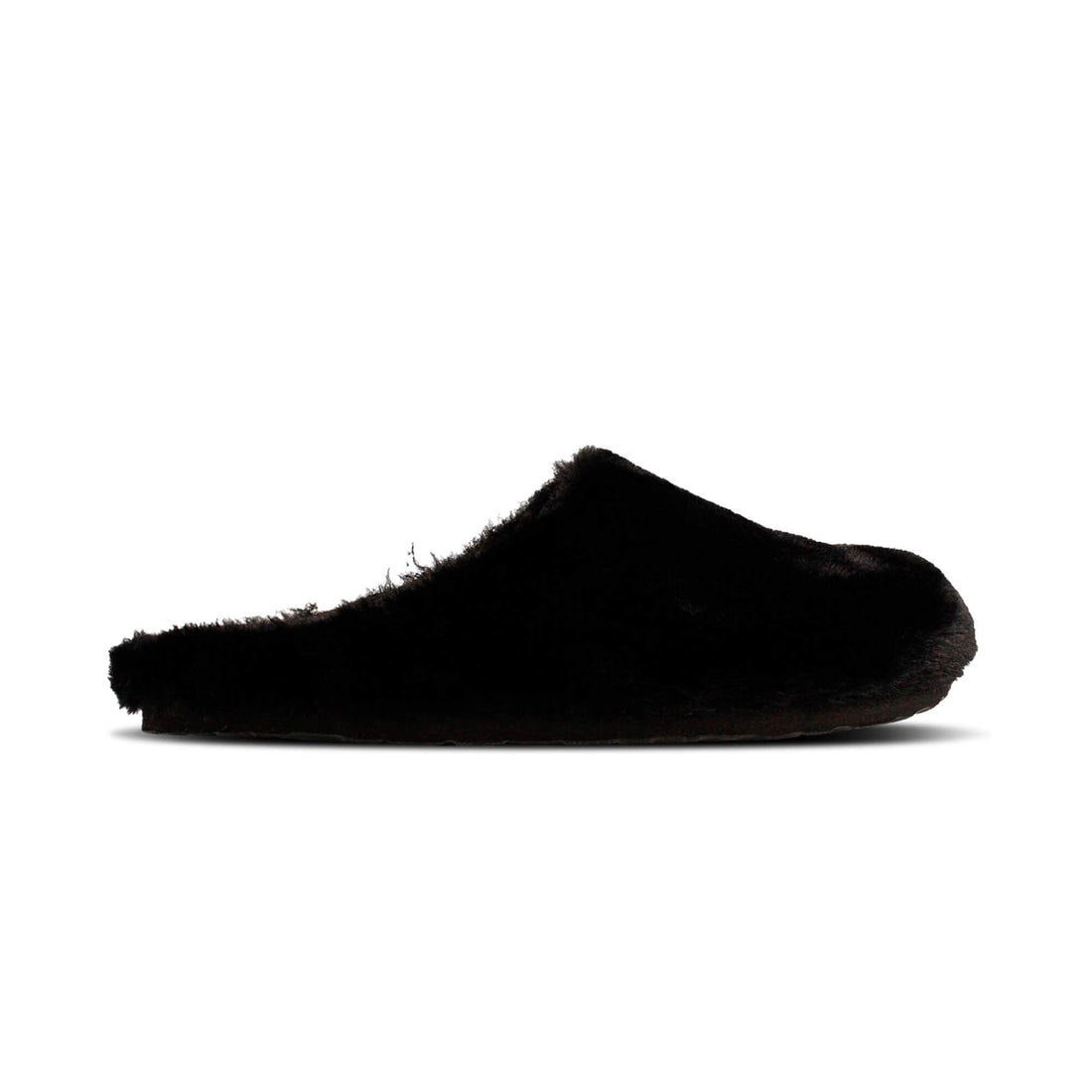 Molly Fur Black Clogs 