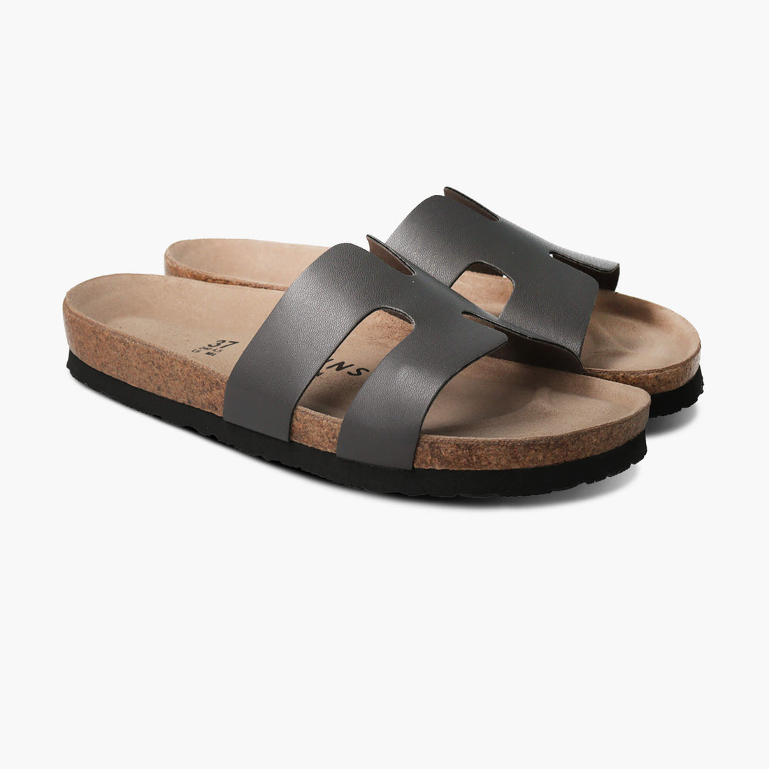 Hilary Anthracite Sandals