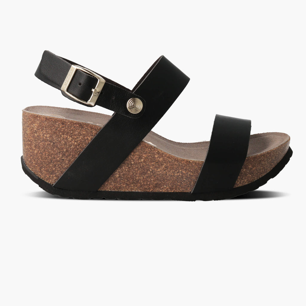 Capri Black Sandals