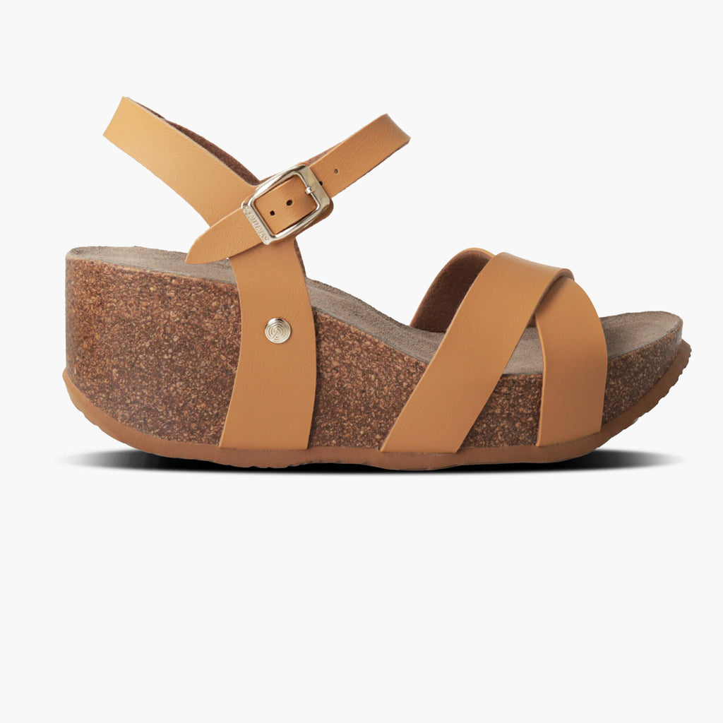 Camille Caramel Sandals