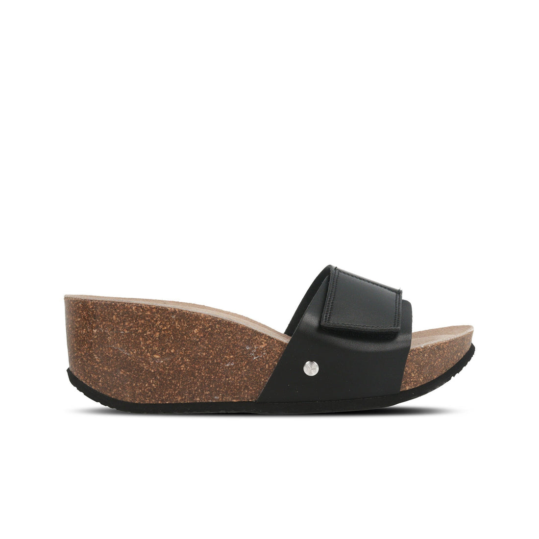 Elche Black Sandal