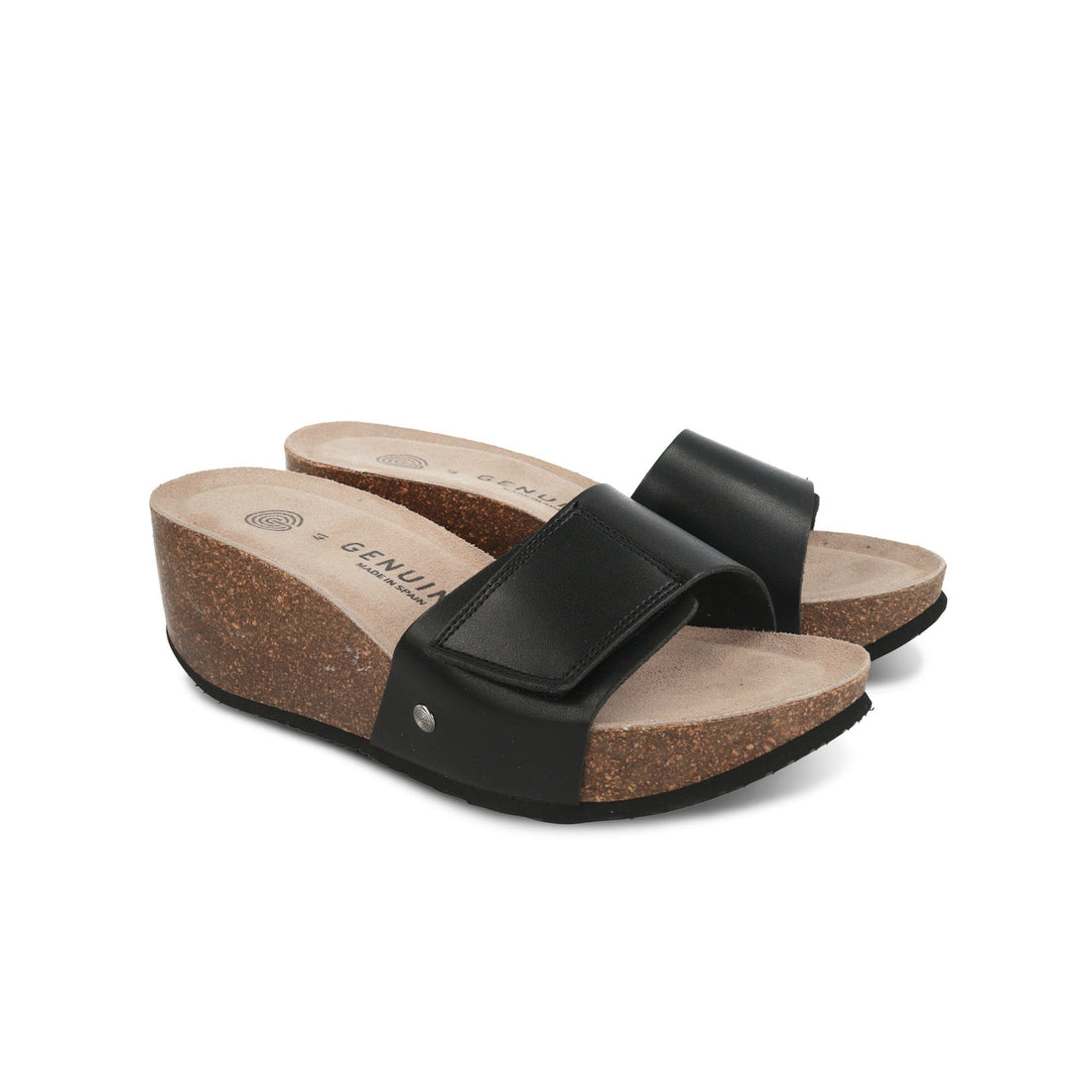 Elche Black Sandal