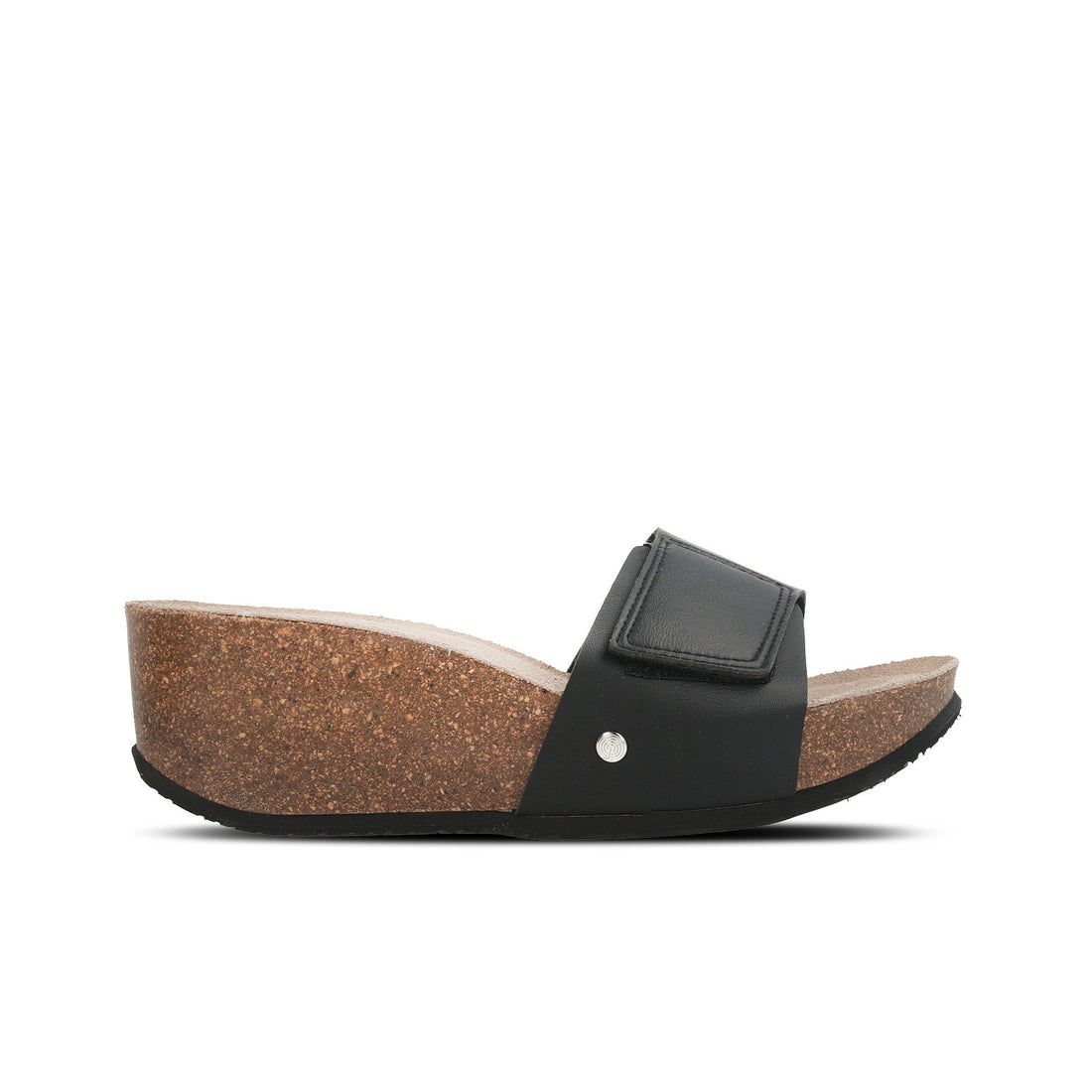 Elche Black Sandal