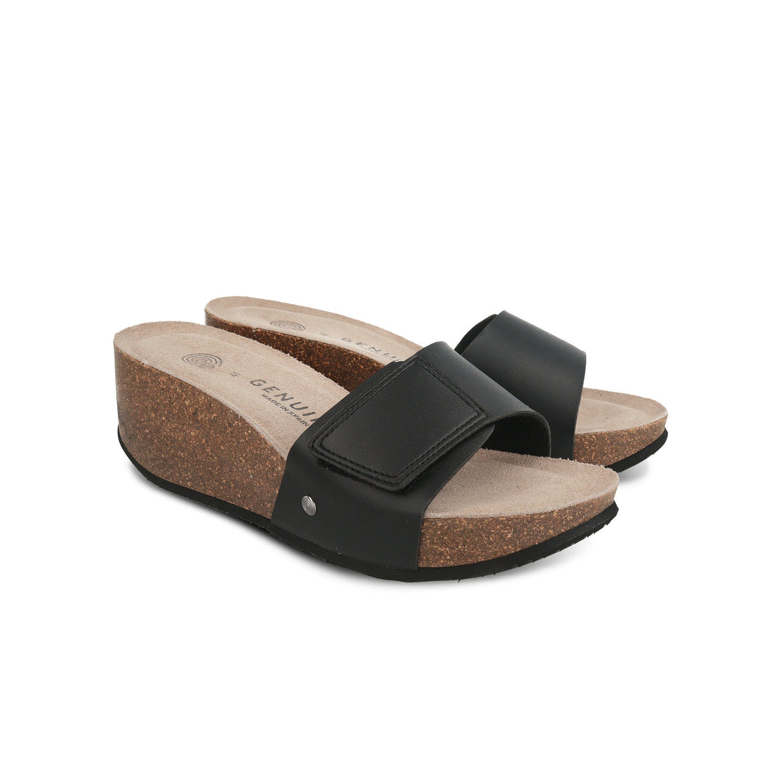 Elche Black Sandal