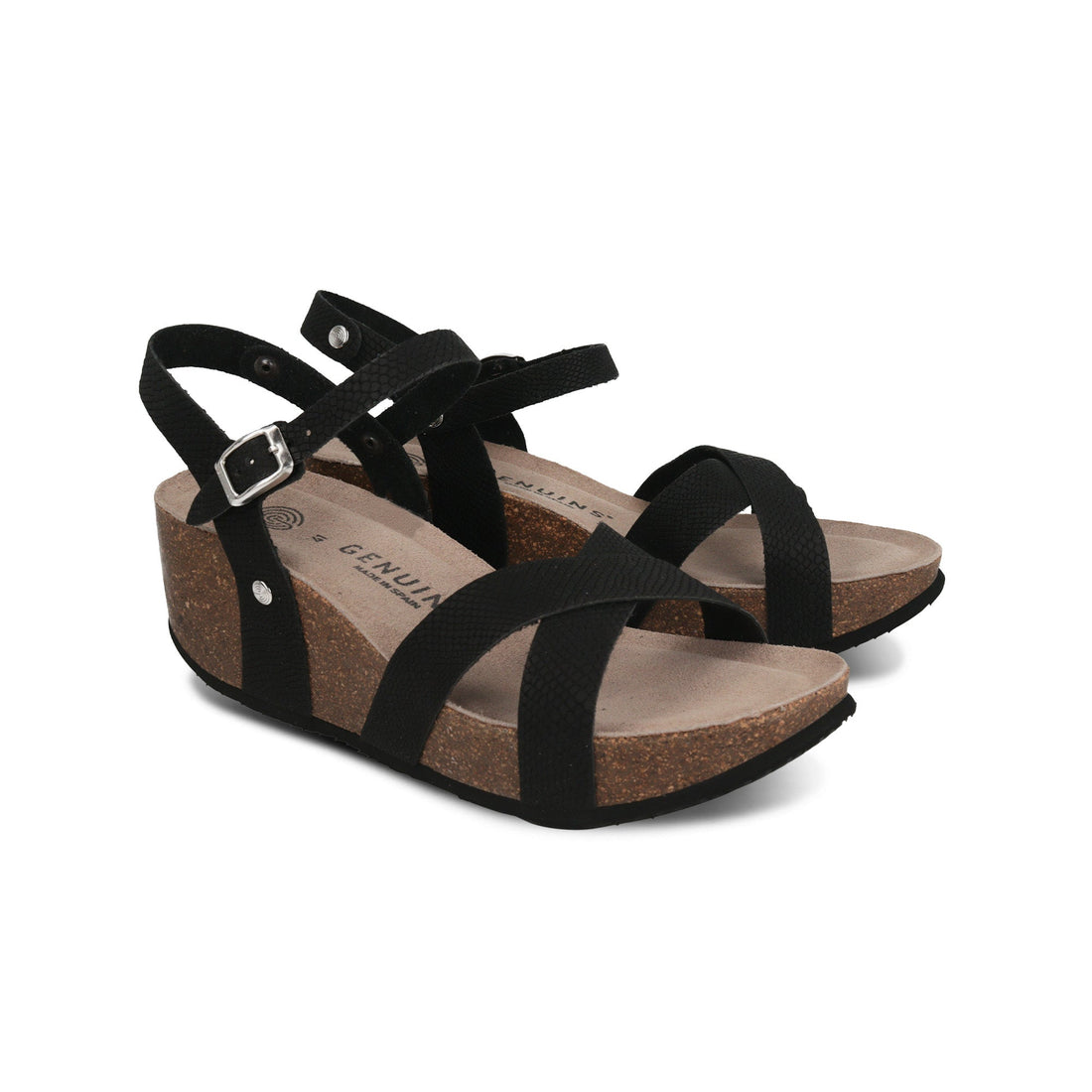 Camille Black Sandal