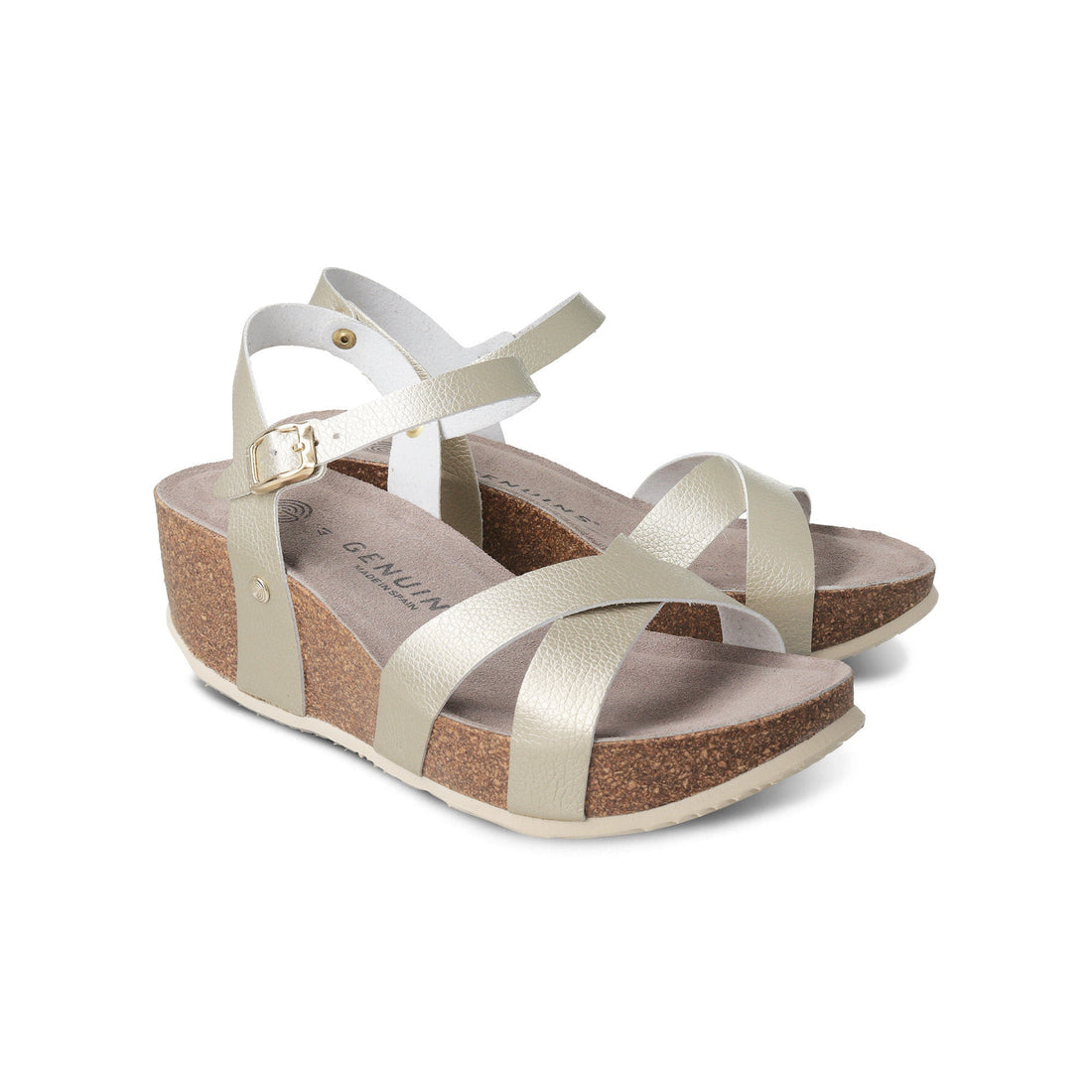 Camille Platinum Sandal