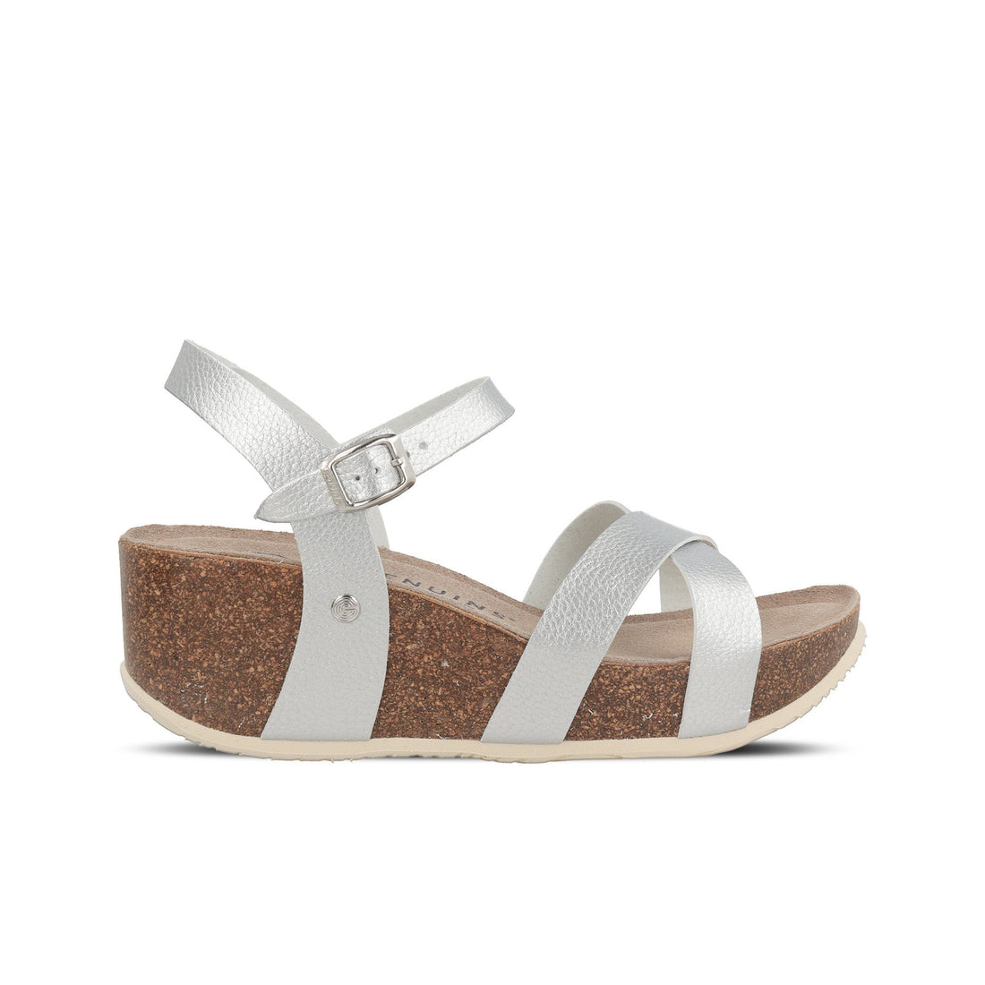 Camille Silver Sandal