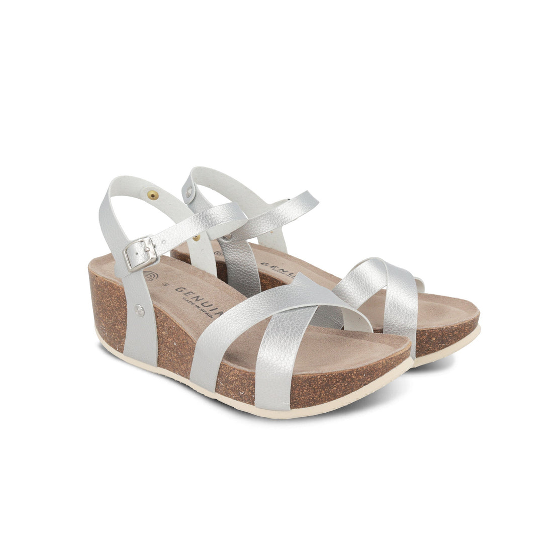 Camille Silver Sandal