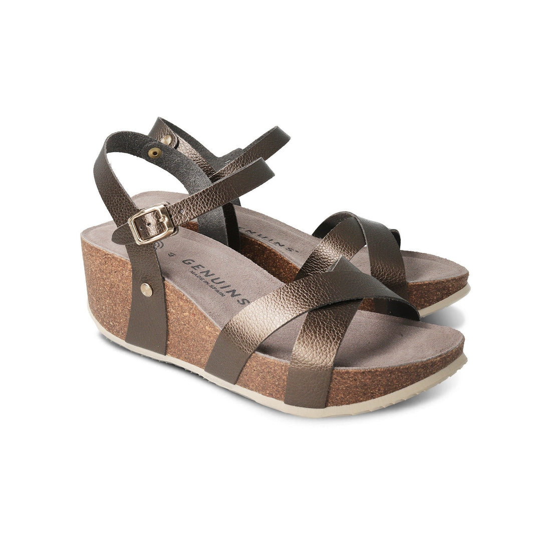 Camille Anthracite Sandal