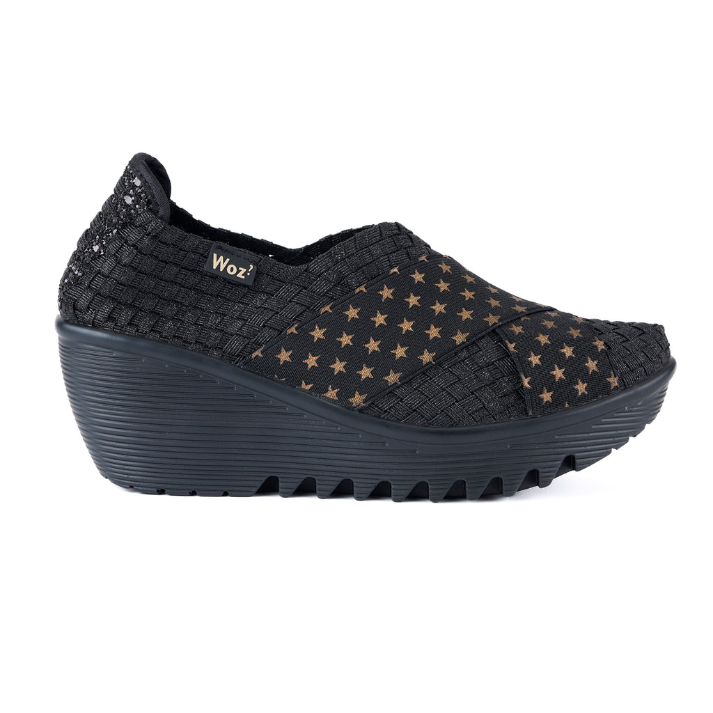 Parma Black Wedge