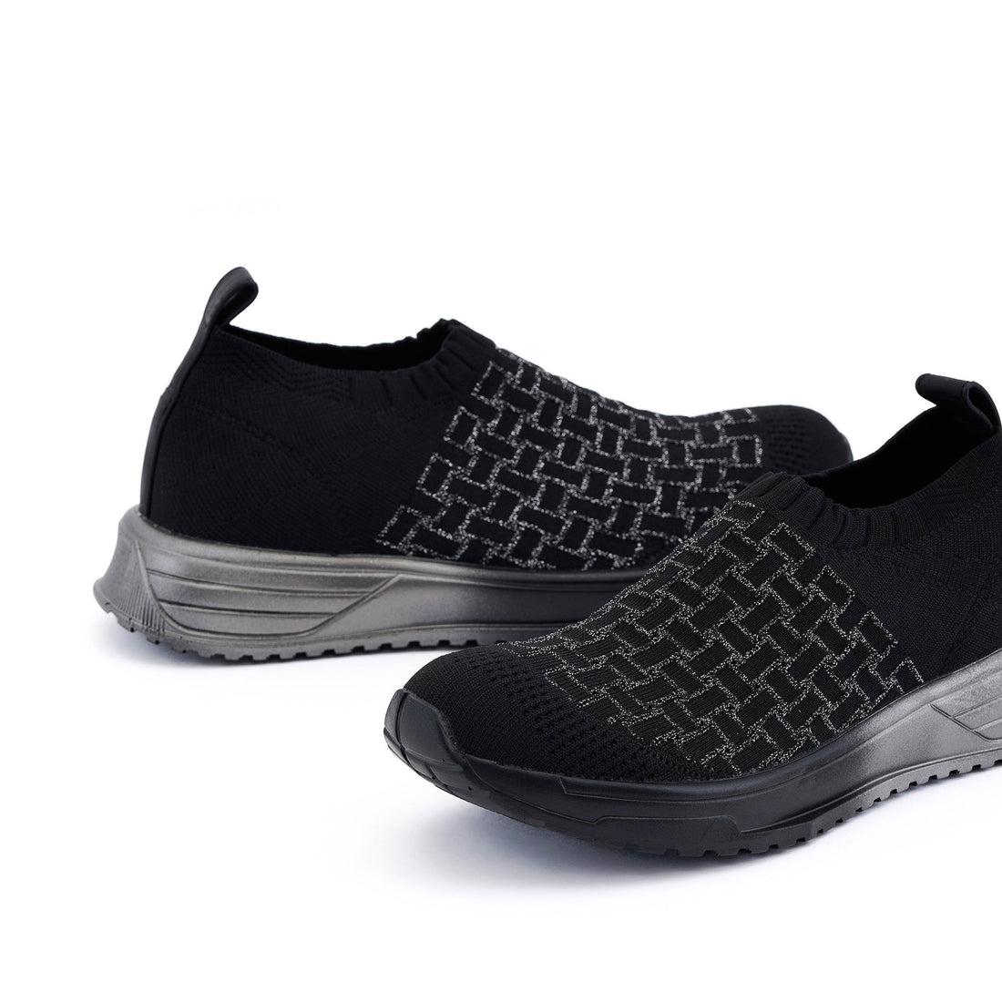 Caserta Silver Black Sneaker